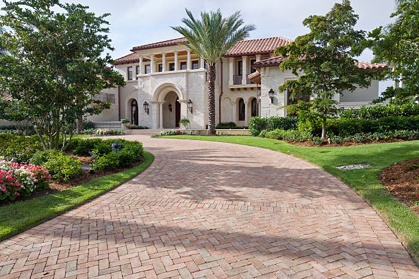 Residential Paver Driveway in St Louis, MO